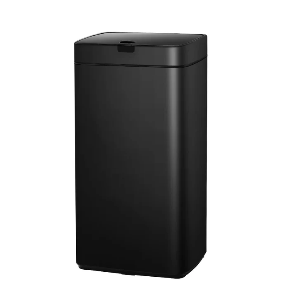 Devanti 45L Motion Sensor Bin Rubbish Automatic Black