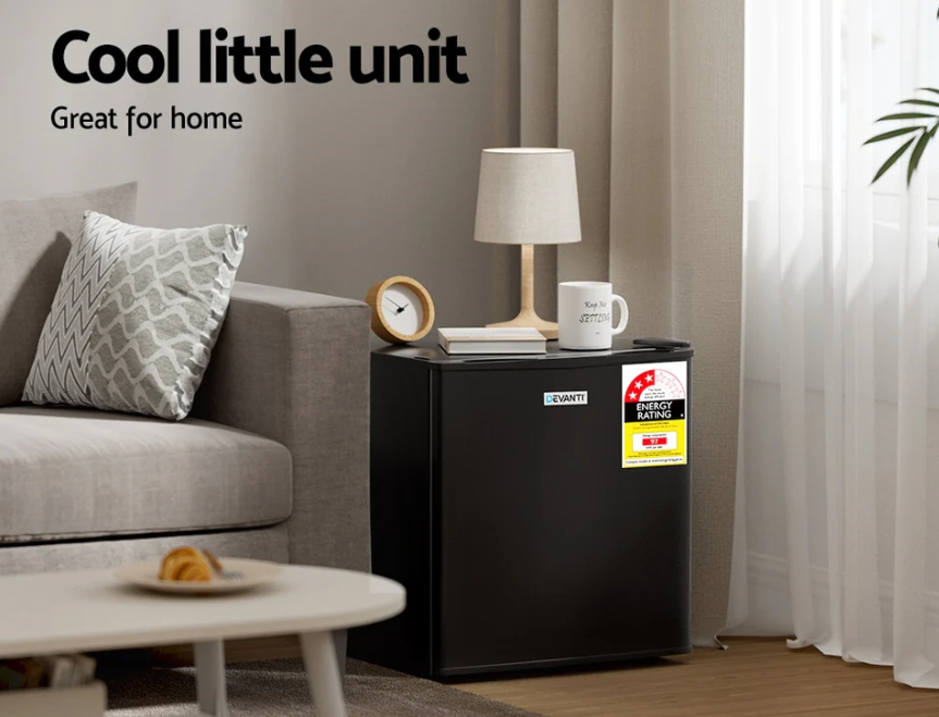 Devanti 48L Bar Fridge Black