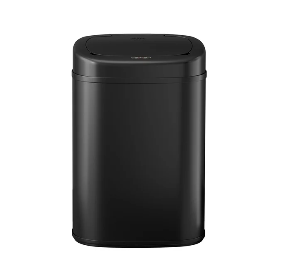 Devanti 82L Motion Sensor Bin Rubbish Automatic Black