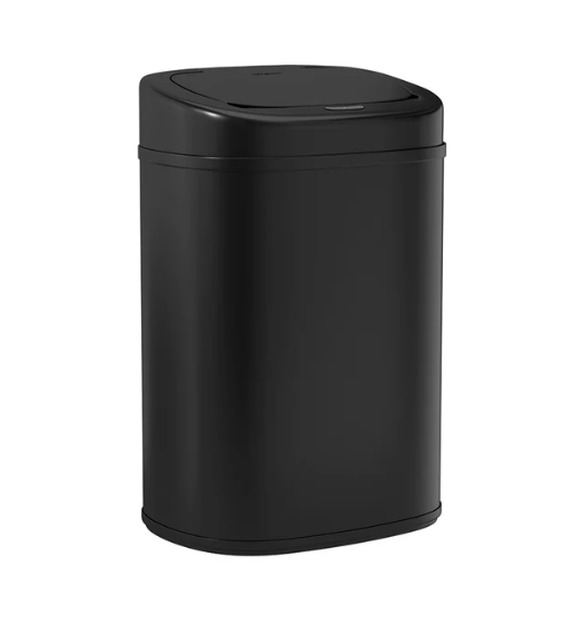 Devanti 82L Motion Sensor Bin Rubbish Automatic Black