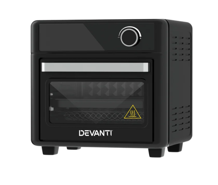 Devanti Air Fryer 15L LCD Fryers Oven