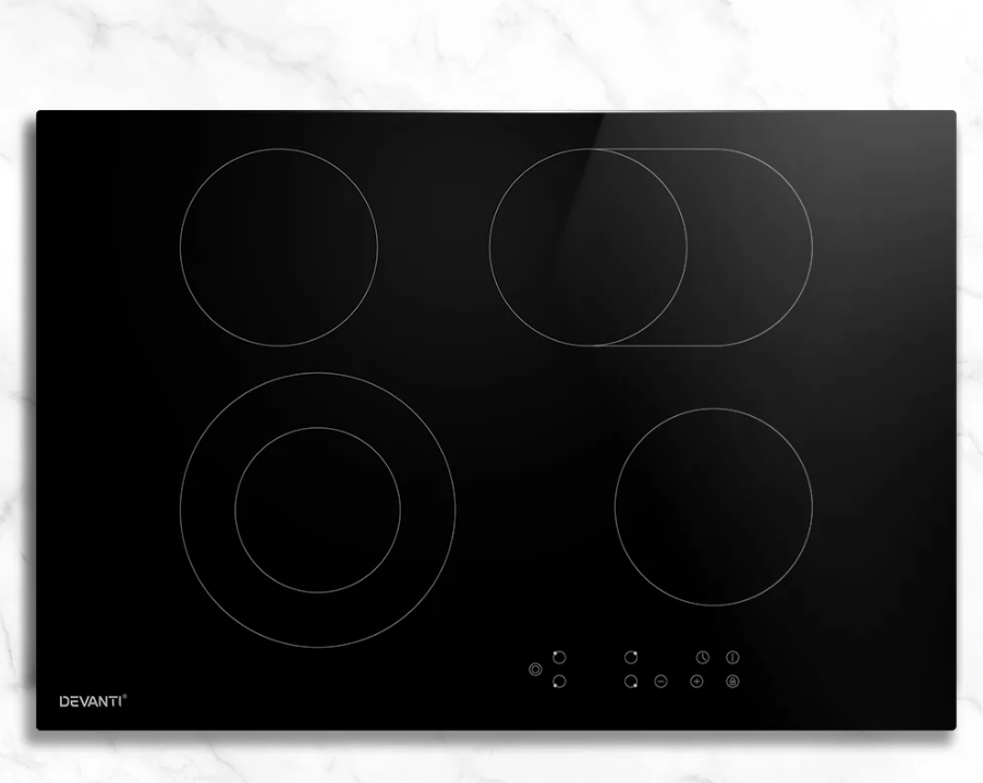 Devanti Electric Ceramic Cooktop 77cm