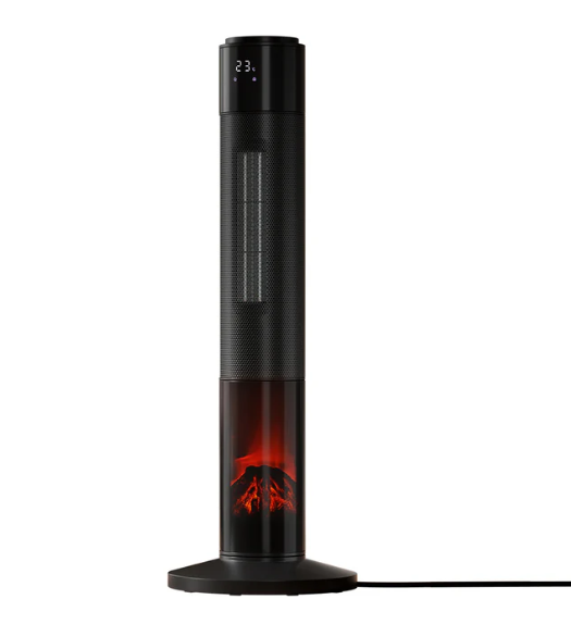 Devanti Ceramic Tower Heater 3D Flame 2000W