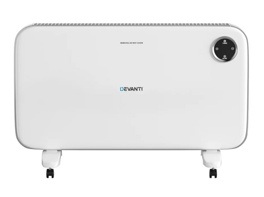 Devanti Electric Convection Heater Panel White 2000W