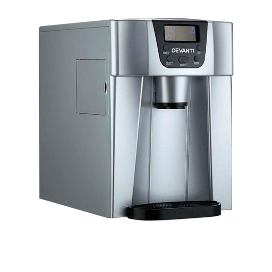 Devanti Portable Ice Maker and Water Dispenser 2L Silver